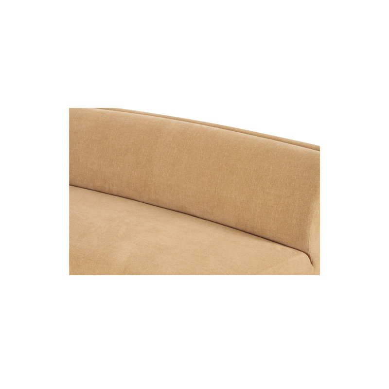 Naomi Concave Sofa Golden Yellow, Yellow
