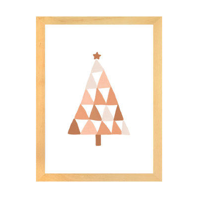 Arbre de Noël pastel par Orara studio-reproduction d’art