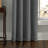 Curtainworks Manzano Solid Color Room Darkening Grommet Curtain Panel-2095650589-2095650584