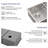 Undermount Double Bowl Kitchen Sink