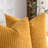 Soft Chenille Stripes Solid Cushion Cover Cozy Neutral Farmhouse Pillow Covers-111961572-111961573