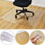 Square flat bottom PVC chair mats-2142736822