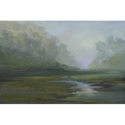Early Morning Fog by Sheila Finch - Wrapped Canvas Painting