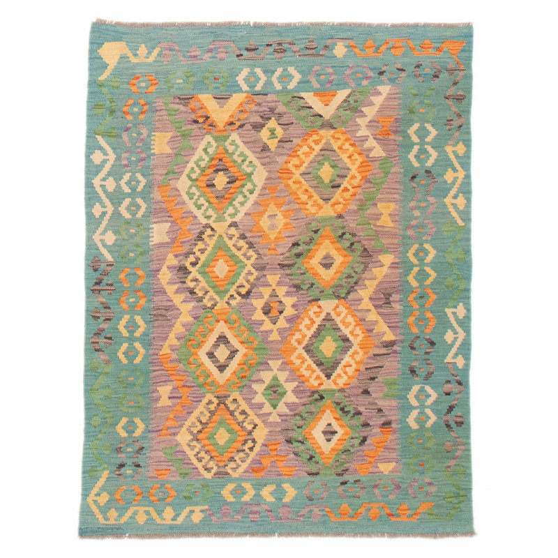 Tapis bleu sarcelle unique 4 pi x 4 pi 10 po Marunouchi