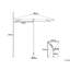 Anella 195cm X 144cm Rectangular Market Parasol-26297237