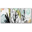 No Deckle Tropical Moderne IX - Ensemble de 3 reproductions sur toile-97708510-97708506