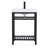 Giacomo 24 " W Freestanding Standard Free Standing 1 Single Vanity Bathroom Vanity With Resin Top-609185407