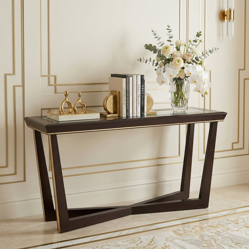 Belmont Place Console Table - Espresso