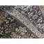 Tapis noir de haute qualité noué à la main