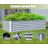 Araromi 6x3x1.5T Outdoor Large Planter Box with Metal Frame-112596450