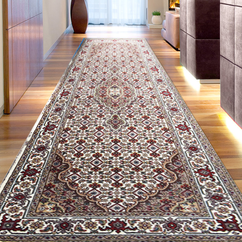 Wool Oriental Area Rug, Runner 2'6" x 6'