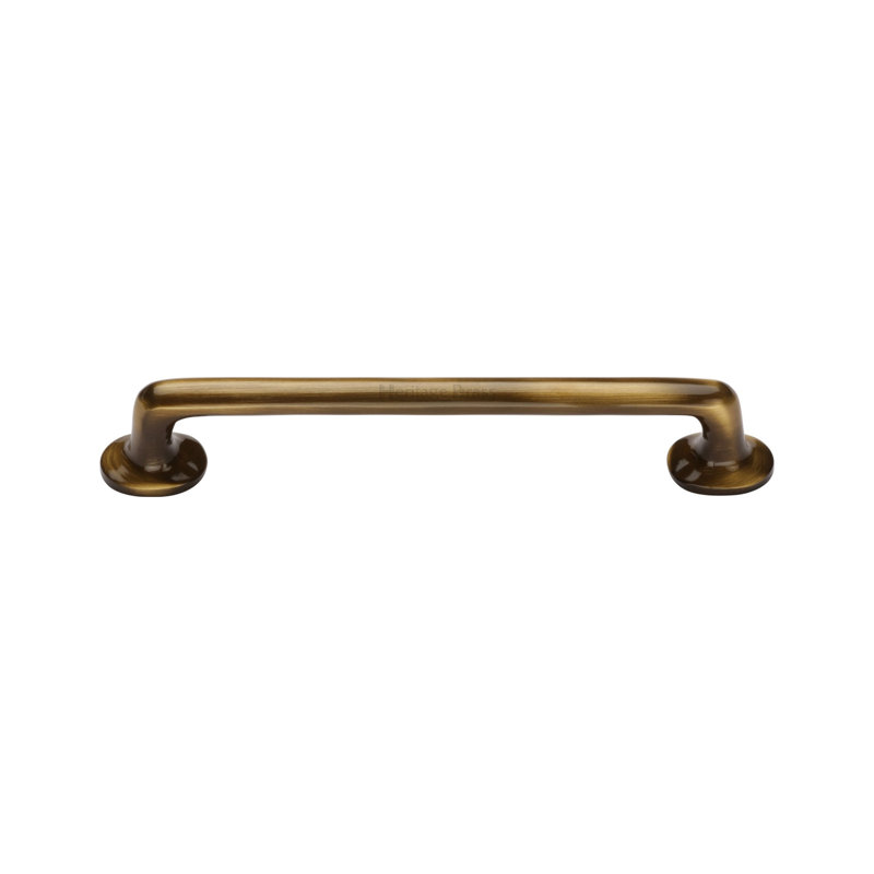 Heritage Brass Heritage Cabinet Pull Traditional Design, Antique Brass, 1.1cm H x 12.7 Wcm x 3.2cm D