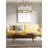 Marquetta 8 - Light Dimmable Classic / Traditional Chandelier