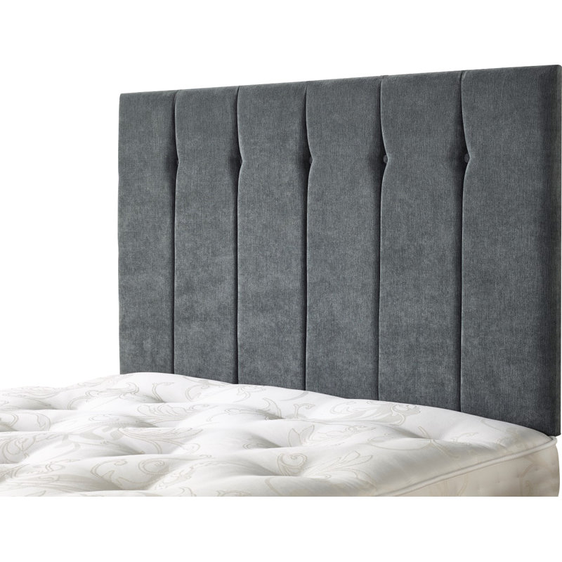 Pihu Upholstered Headboard, Small Double (4'), Granite