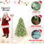 Arbre de Noël automatique bleu PE / PVC avec support en métal-783406931