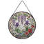 Vitrail floral (3) vitrail pour fenêtre-133222906