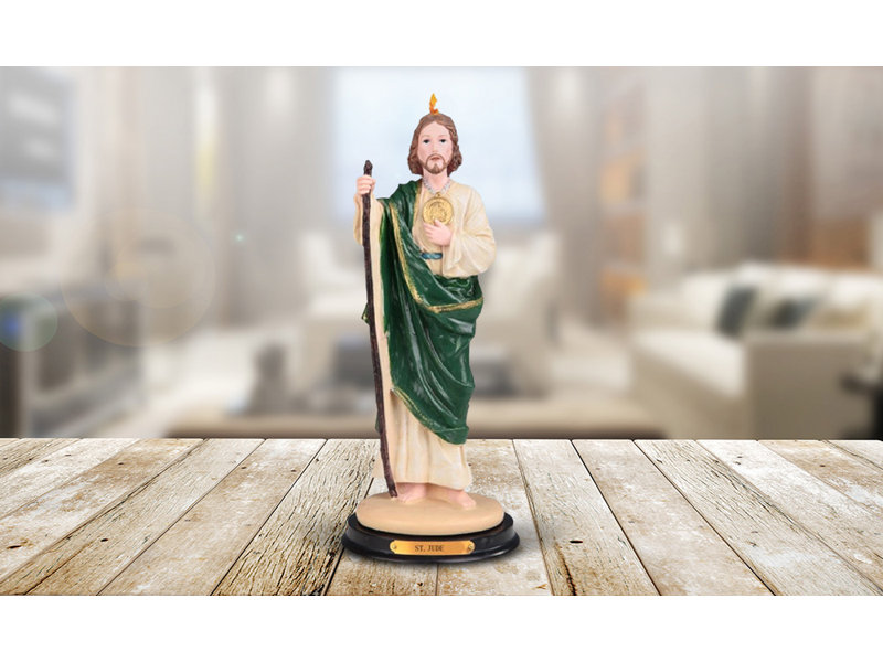 12"H Saint Jude Holy Figurine Unique Gifts
