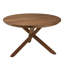 Bloomburg Teak Round Solid Wood Dining Table