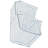 Azar Displays Two-tier Clear Organizer, 2-pack