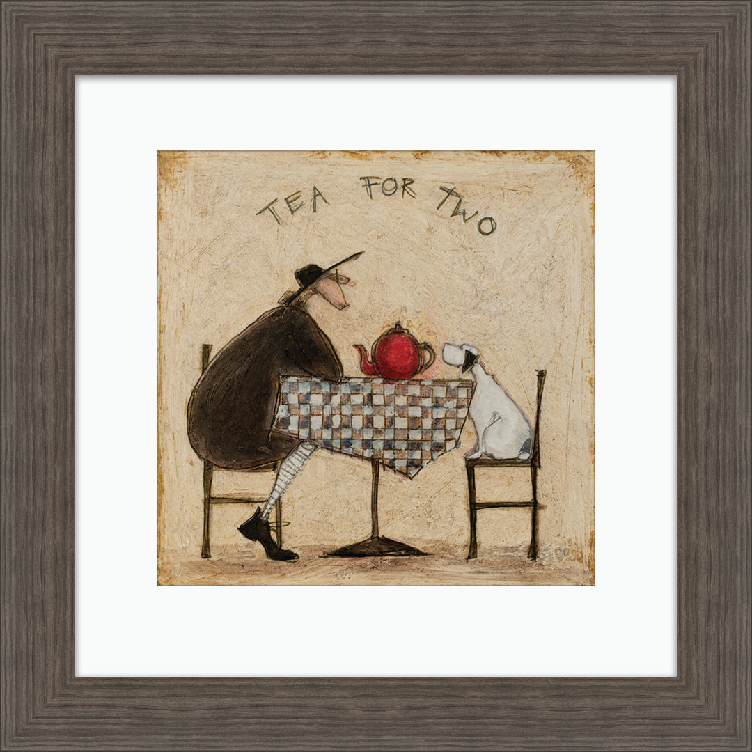 Tea for Two' by Sam Toft Framed Print