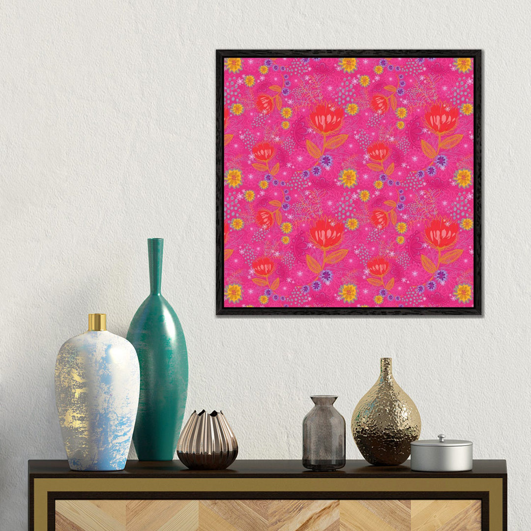 Bright Bouquet von Stephanie Corfee - Galerie-verpackte Leinwand Giclée