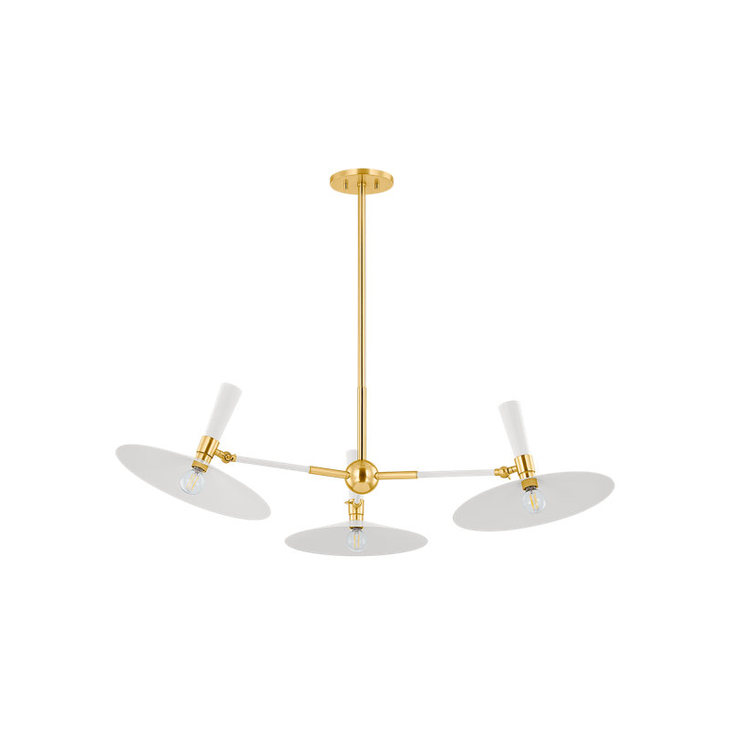 Lustre 3 lumières Milena par TALI Roth x Mitzi