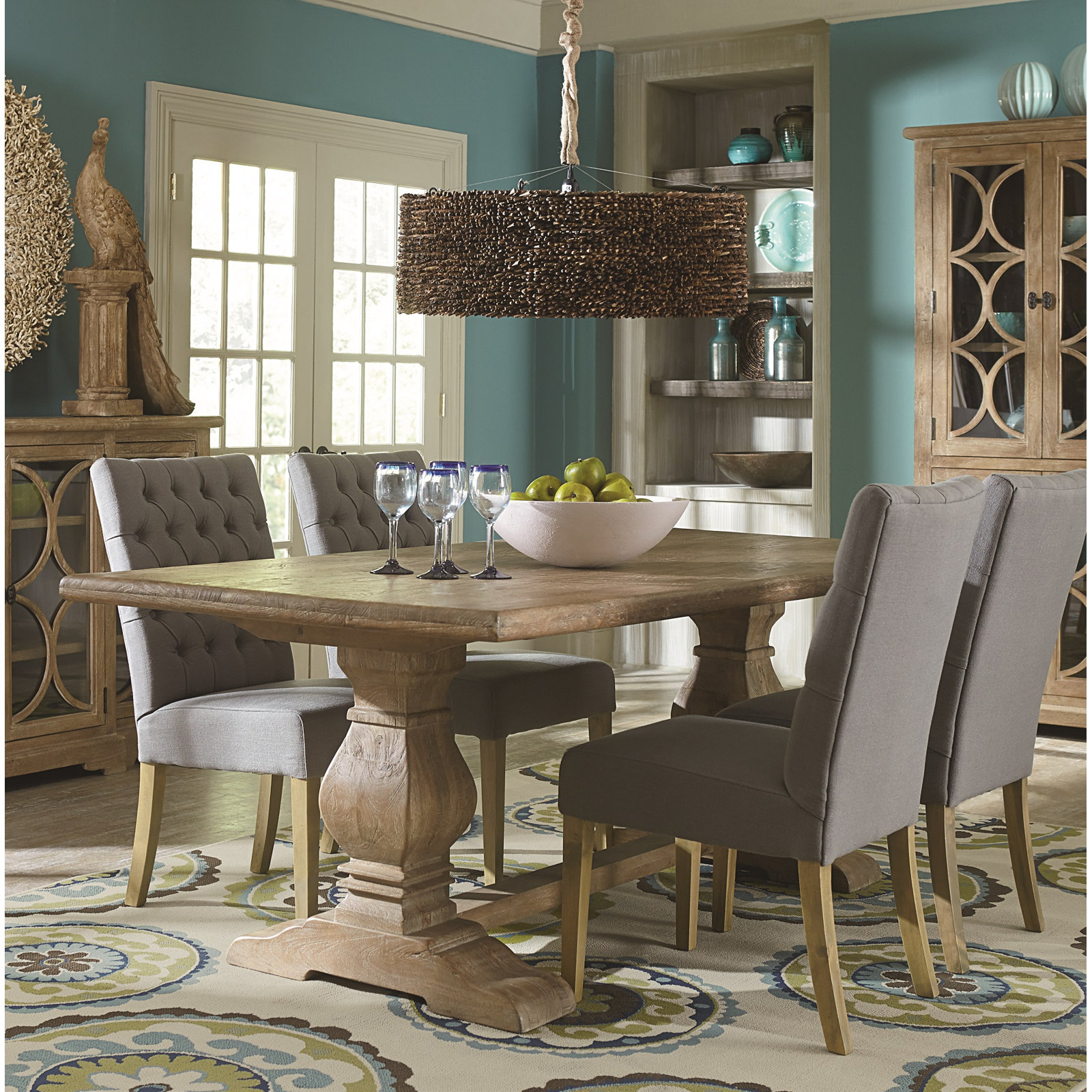 Lyons Dining Table, 42" W x 108" L