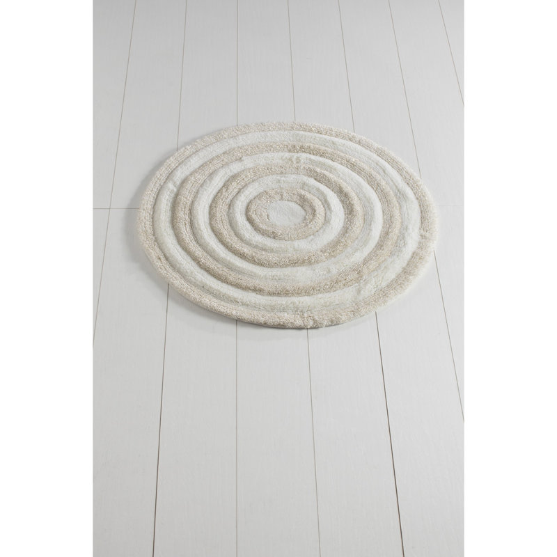 Tapis pour salle de bain Marmaduke, Écru