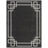 Cecilia Black/White Indoor/Outdoor Area Rug