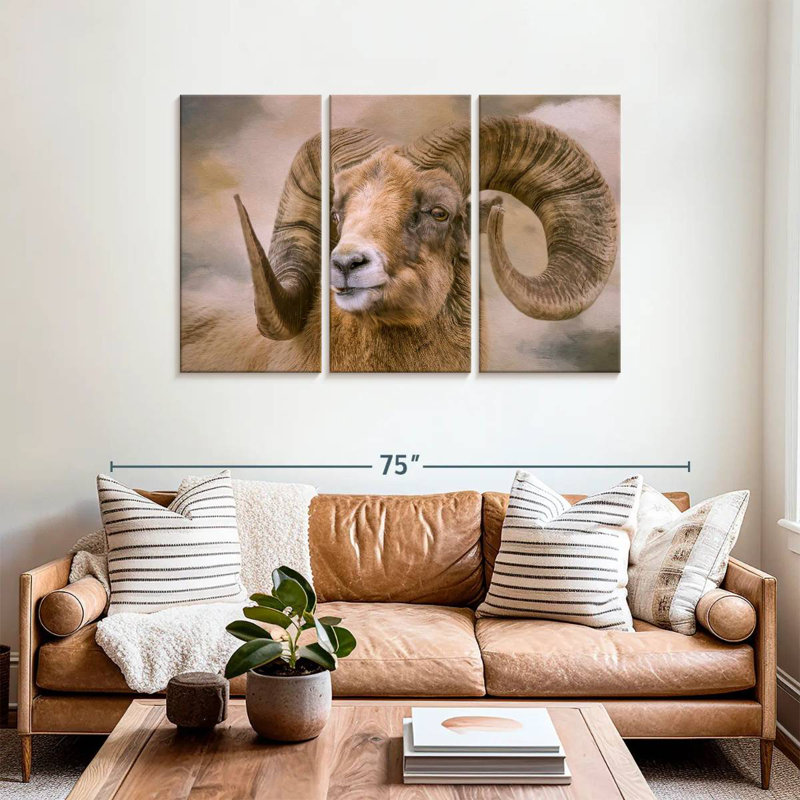 Brampt Mountain Dweller, 36" H x 57" W
