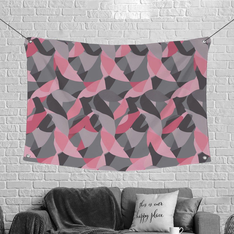 Tapisserie en microfibre, H 68 po x l 80 po