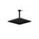 Honesty 10" Single-Function Wall or Ceiling-Mount Square Rainhead, Square Rain Showerhead 2.5 GPM