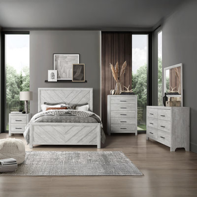 Zarrah Standard 5 Piece Bedroom Set