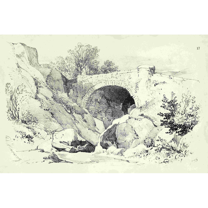 Paysage idyllique V, H 24 po x l 36 po