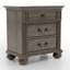 Ensemble de chambre à coucher traditionnelle 3 pièces Aime-87383307-131635534-131635536