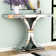 Rillamas 43.3'' Mirrored Glass Console Table