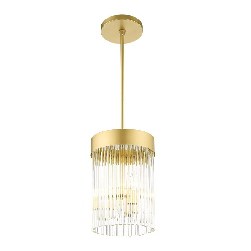 Bamey 3 - Light Single Pendant, Soft Gold