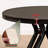 American style solid wood round table set-106609530