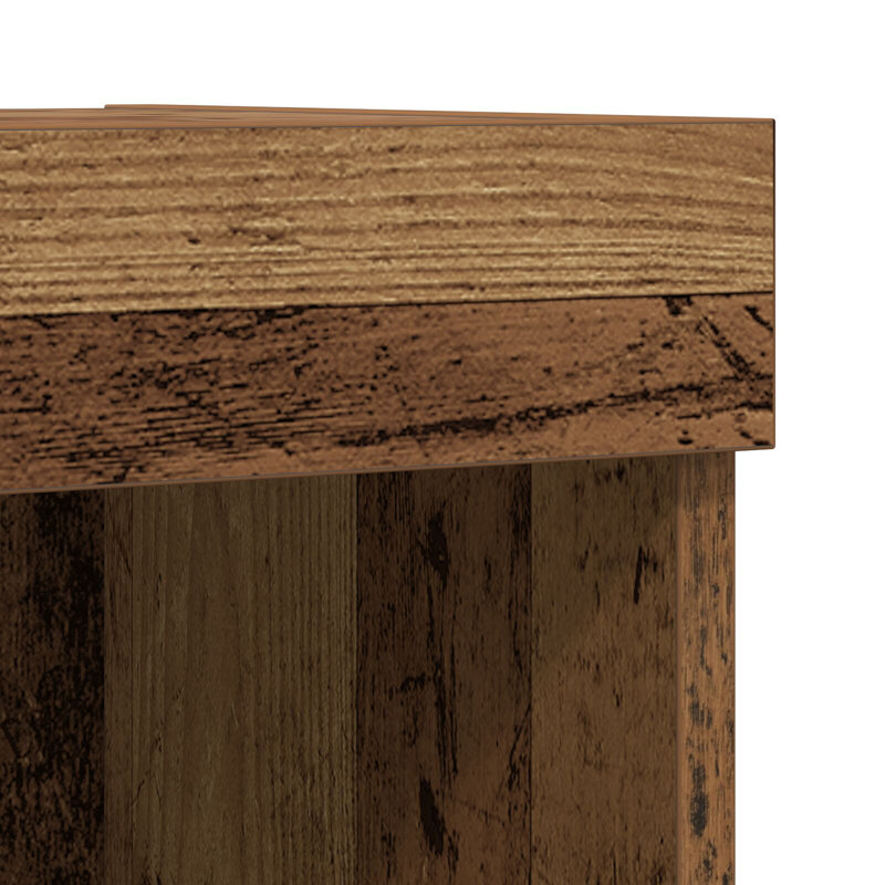TV Cabinet Engineered Wood 30 X 30 X 80 Cm, Old Wood