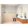 Solaris 30 in. x 78 in. Fully Frameless Radius Single Fixed Shower Panel