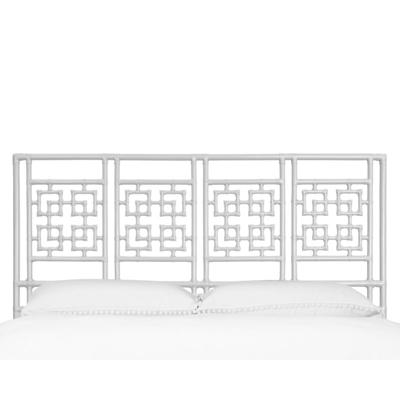 Palm Springs Low Profile Standard Bed, King, White