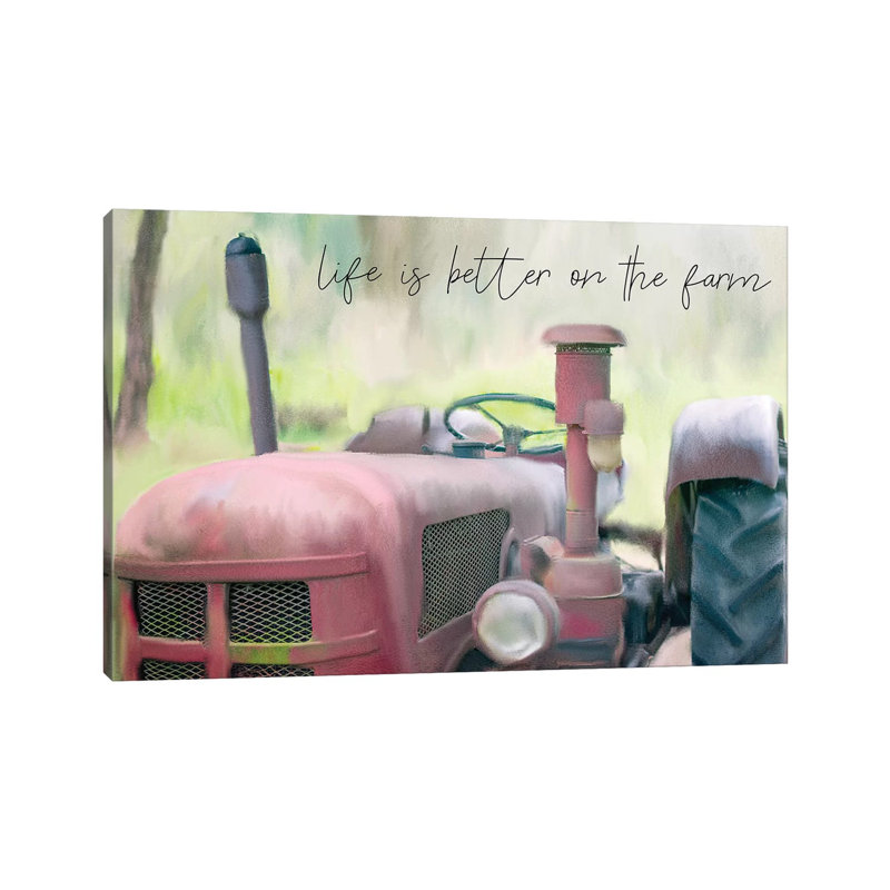 Better On The Farm II by Kimberly Allen - Wrapped Canvas Print