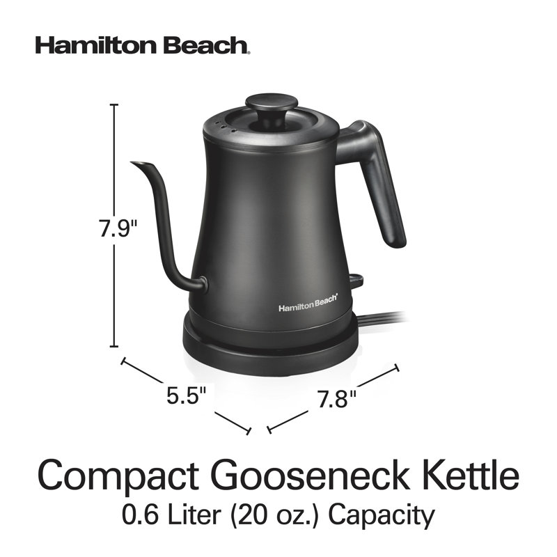 Hamilton Beach Compact Gooseneck Kettle