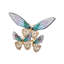 Flutter Napkin Ring in Lilac/Periwinkle in a Gift Box