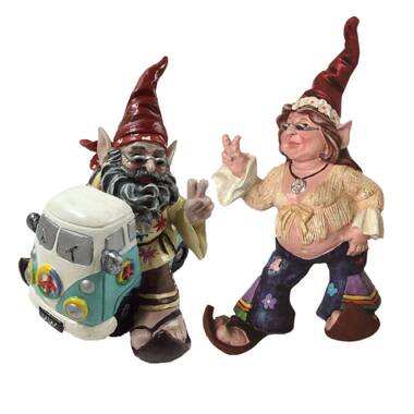 HomeStyles Nowaday Gnome Fisherman the Angler Holding a Fishing