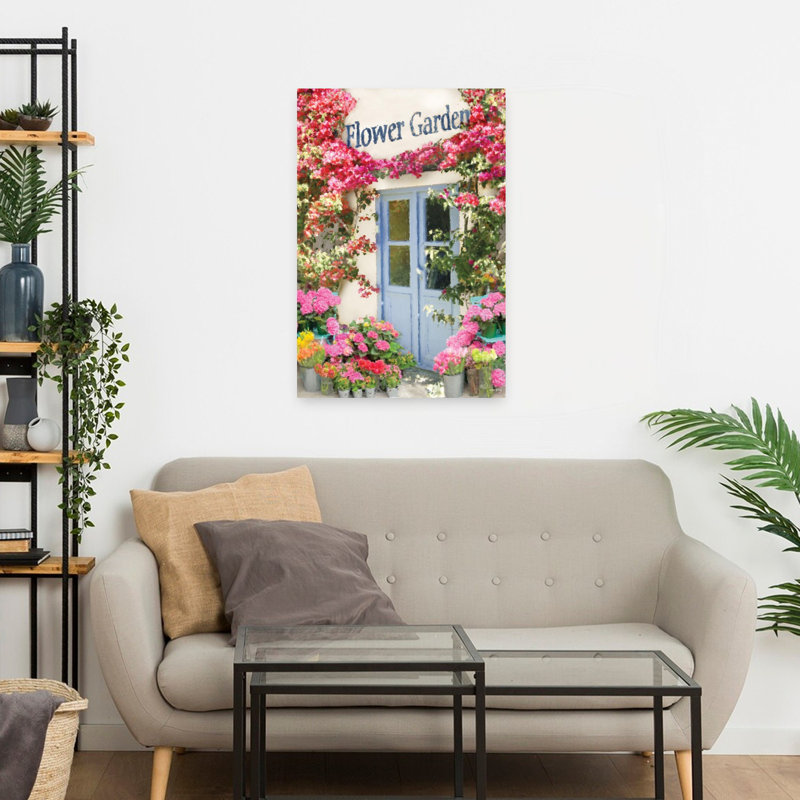 Art floral printanier, H 24 po x l 16 po