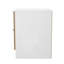 37cm W Manufactured Wood Bedside Table