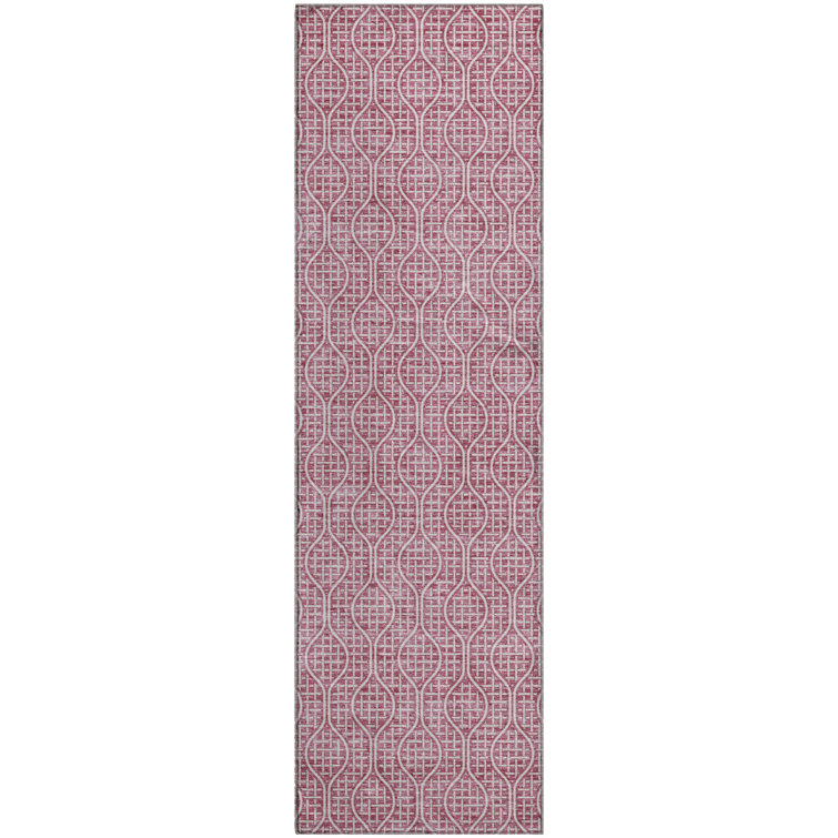 Premium Machine Washable Prisco Blush Rug