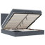 Upholstered Ottoman Bed with Mattress