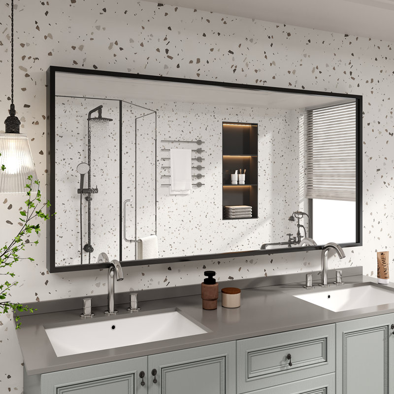 Miroir de salle de bain mural, 60 po x 30 po